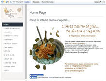 Tablet Screenshot of lartedellintaglio.it